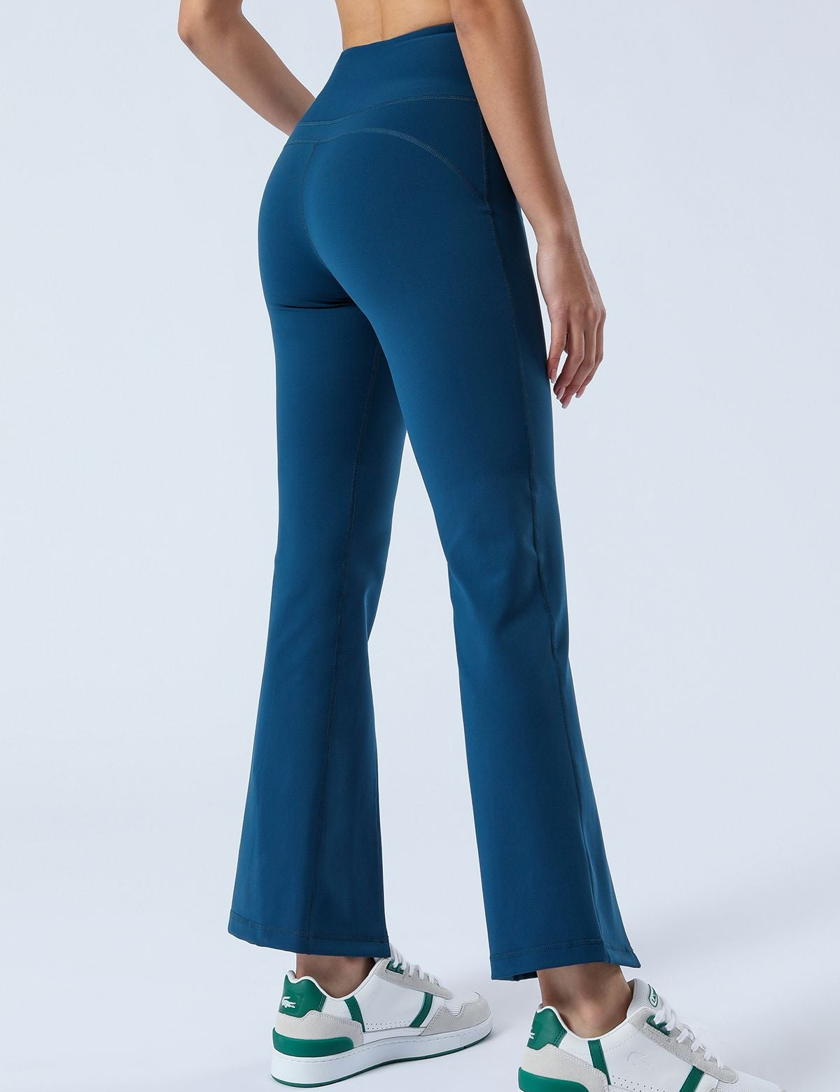 Split-Hem Flared Pants by bornfocus