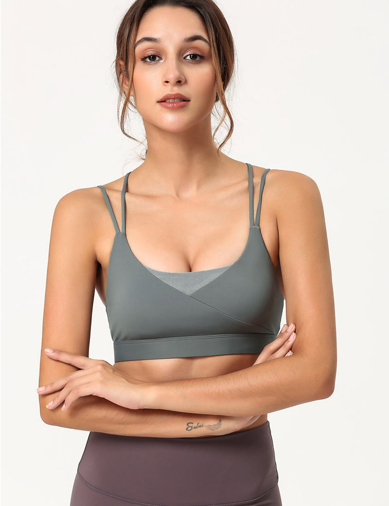 Longline Bralette Bras Light Support by bornfocus