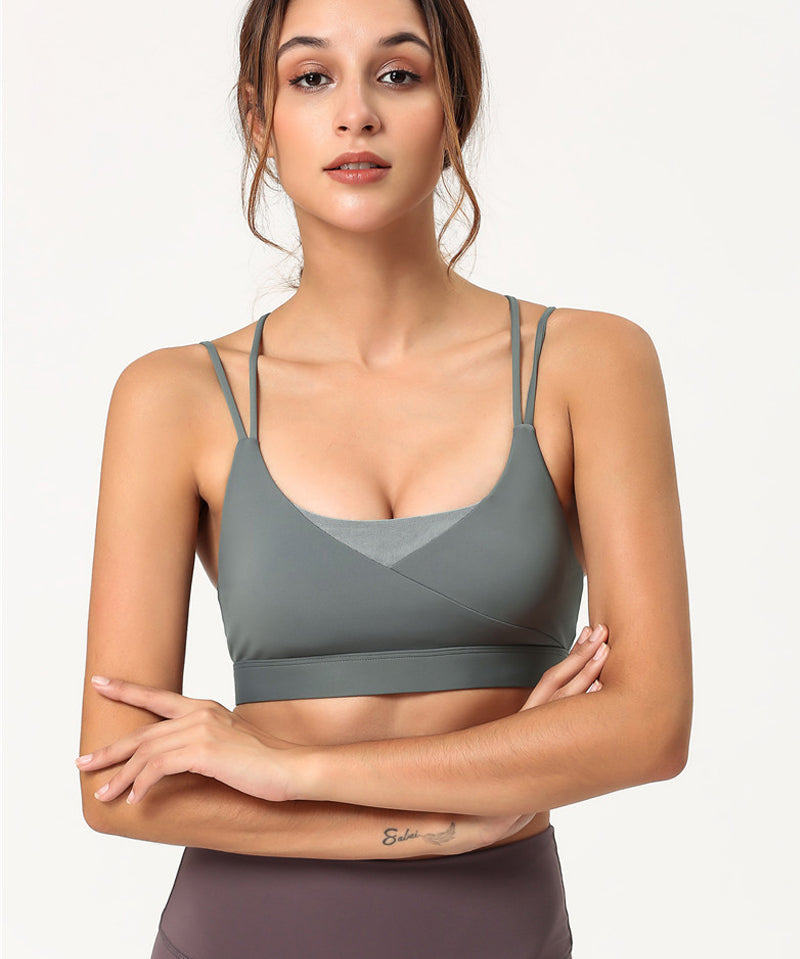 Longline Bralette Bras Light Support by bornfocus