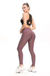 High Waisted Ruched Butt Lifting Leggings by bornfocus