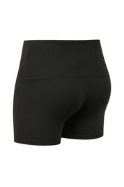 High-Rise Yoga Shorts by bornfocus