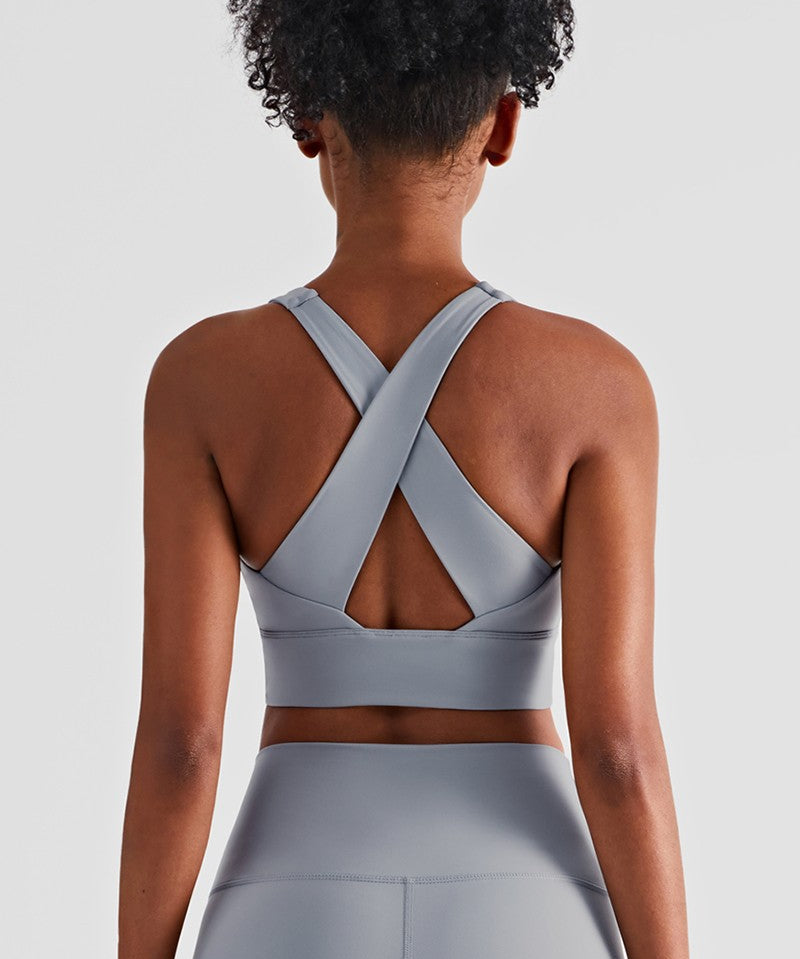 Crossover Sports Bra Medium Support by bornfocus