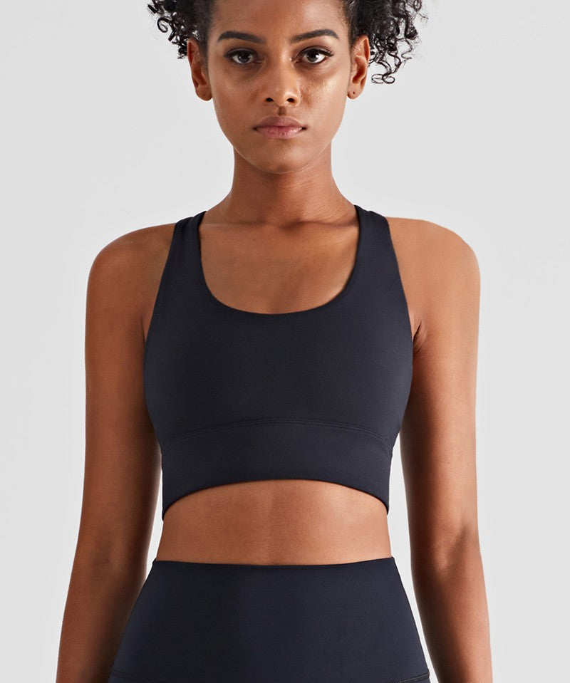 Crossover Sports Bra Medium Support by bornfocus