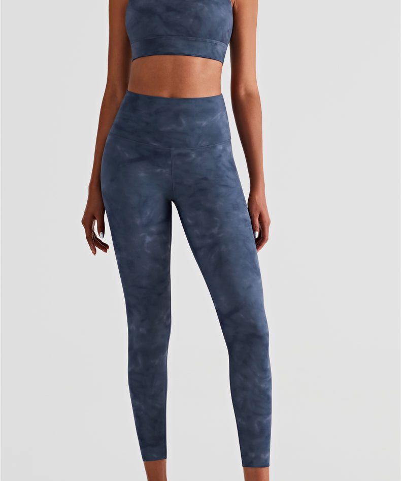 Tie Dyed Bra & Legging Activewear Sets by bornfocus