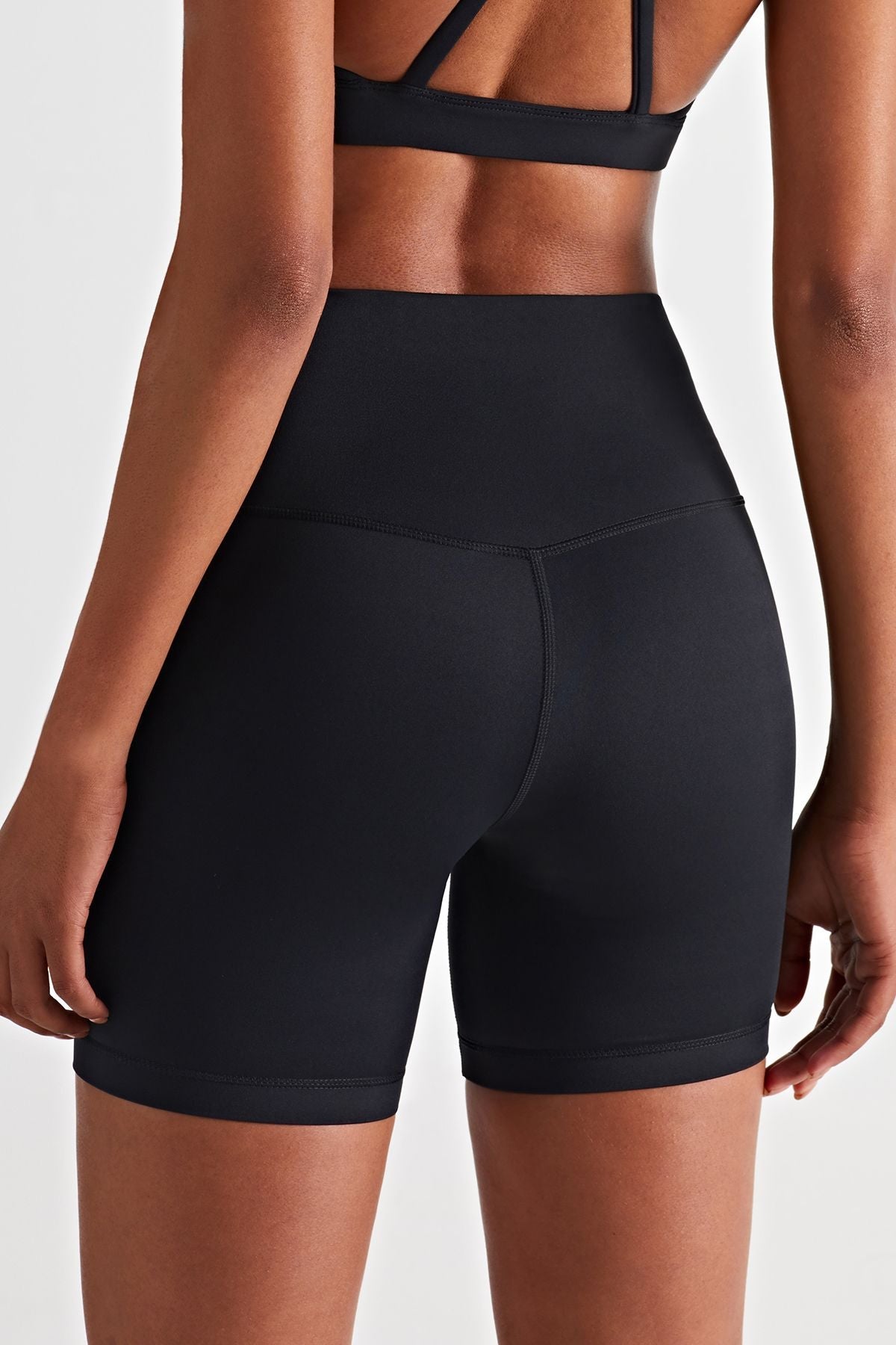 No Front Seam Gym Shorts by bornfocus