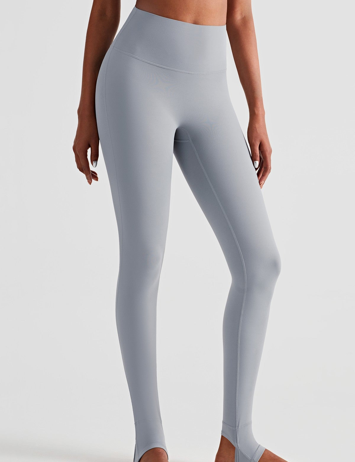 Stirrup Full-Length Yoga Leggings by bornfocus