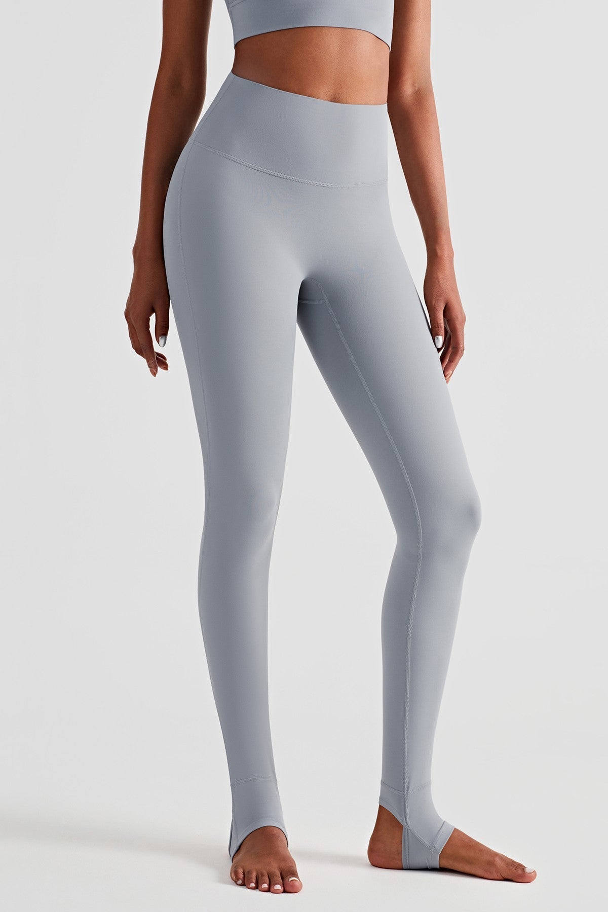 Stirrup Full-Length Yoga Leggings by bornfocus