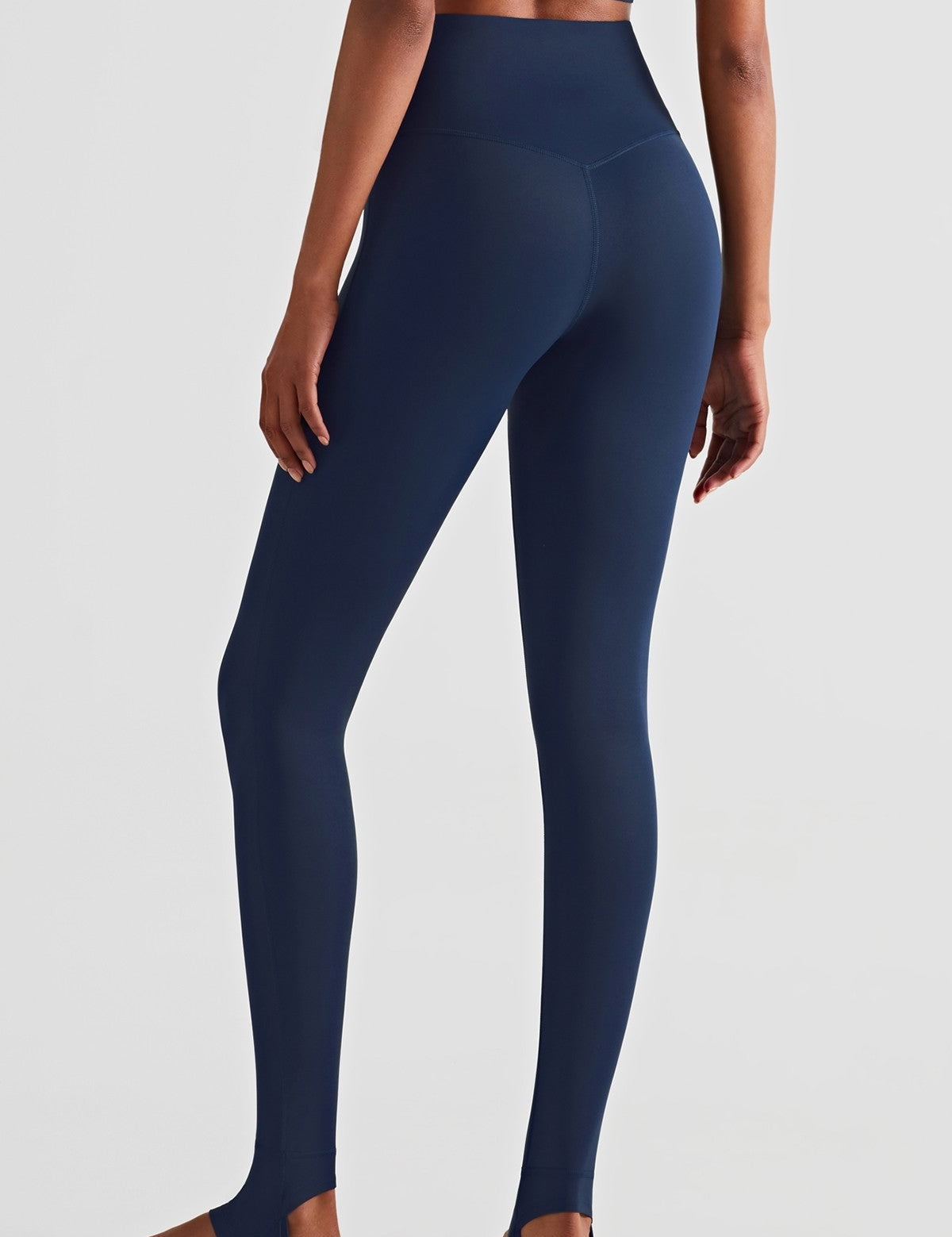 Stirrup Full-Length Yoga Leggings by bornfocus