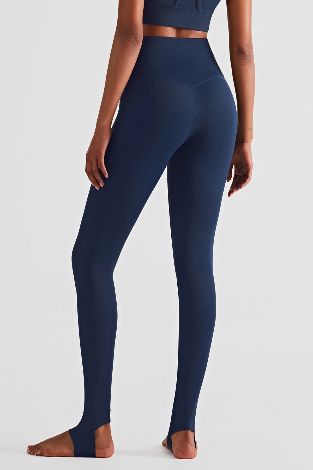 Stirrup Full-Length Yoga Leggings by bornfocus