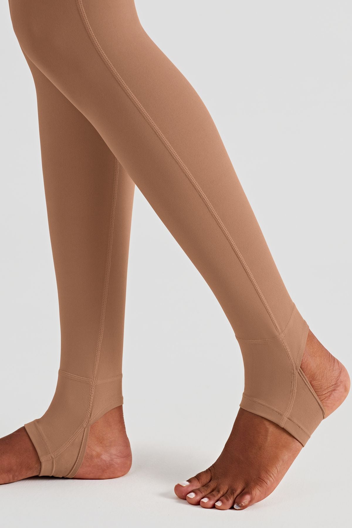 Stirrup Full-Length Yoga Leggings by bornfocus