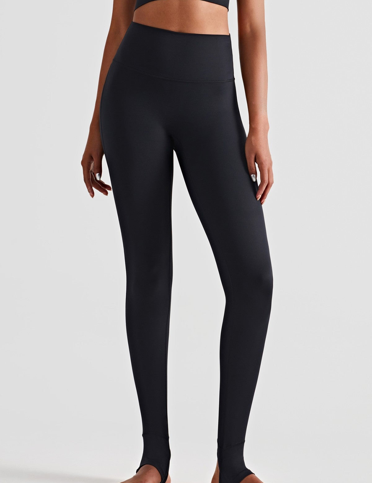 Stirrup Full-Length Yoga Leggings by bornfocus