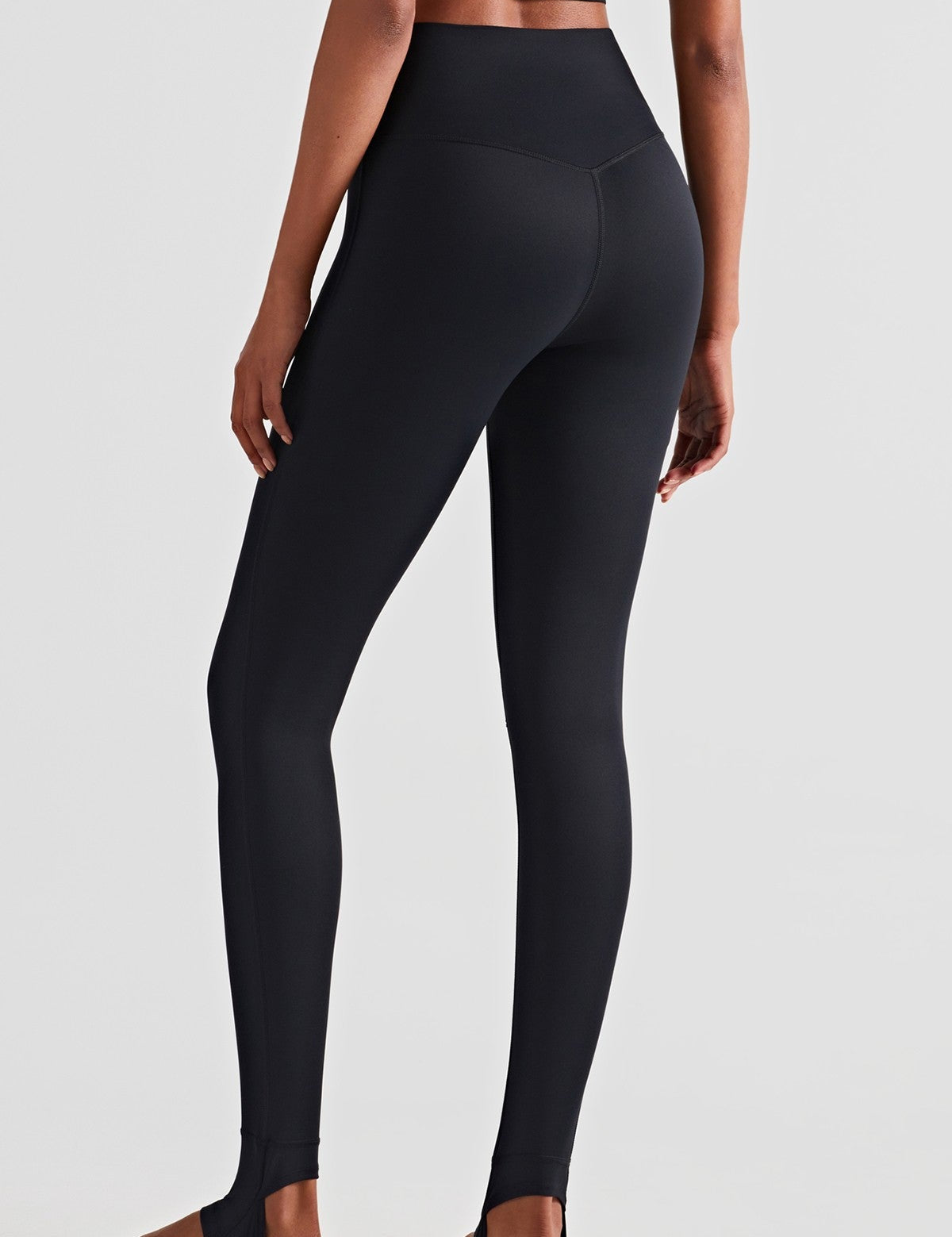 Stirrup Full-Length Yoga Leggings by bornfocus