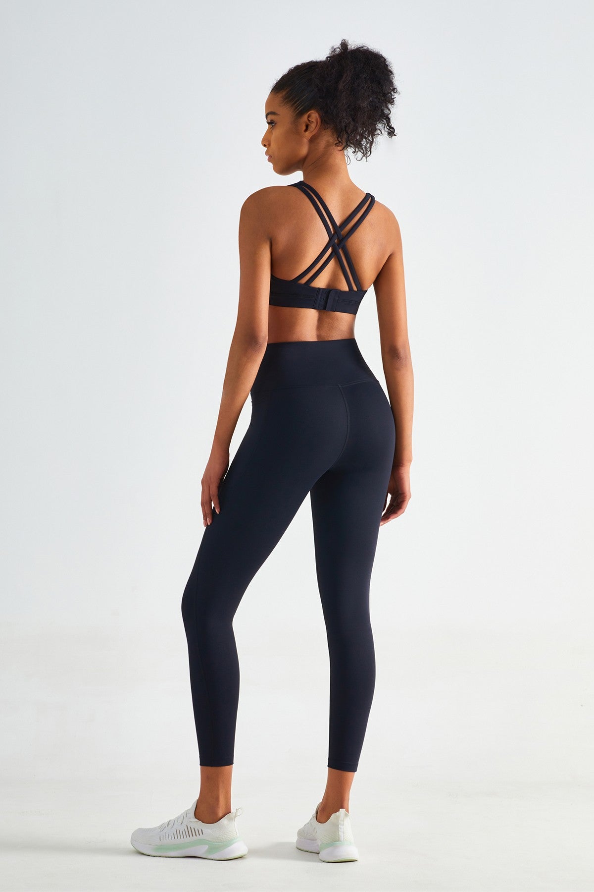 Crisscross Straps Sports Bra by bornfocus