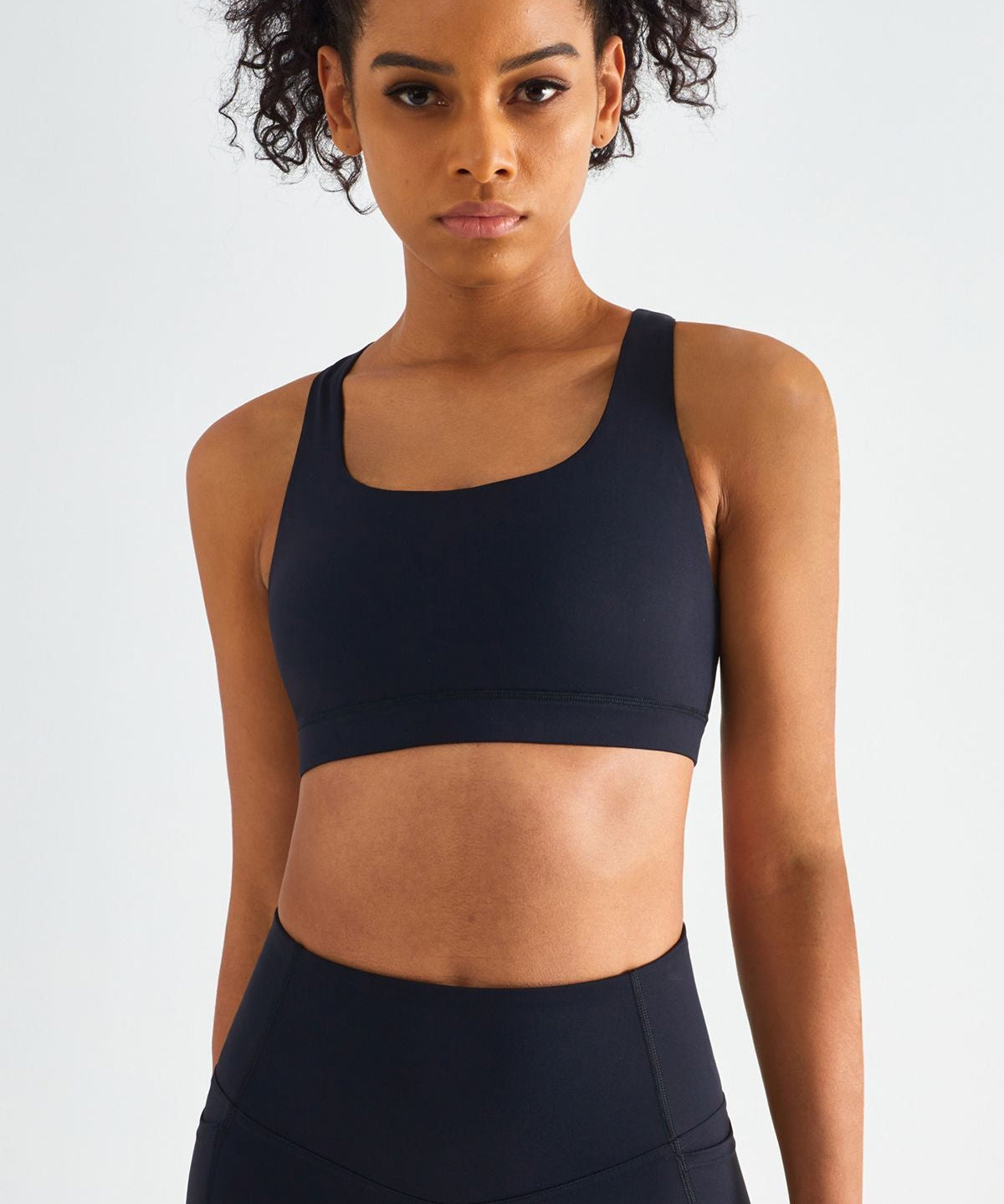 Crisscross Straps Sports Bra by bornfocus