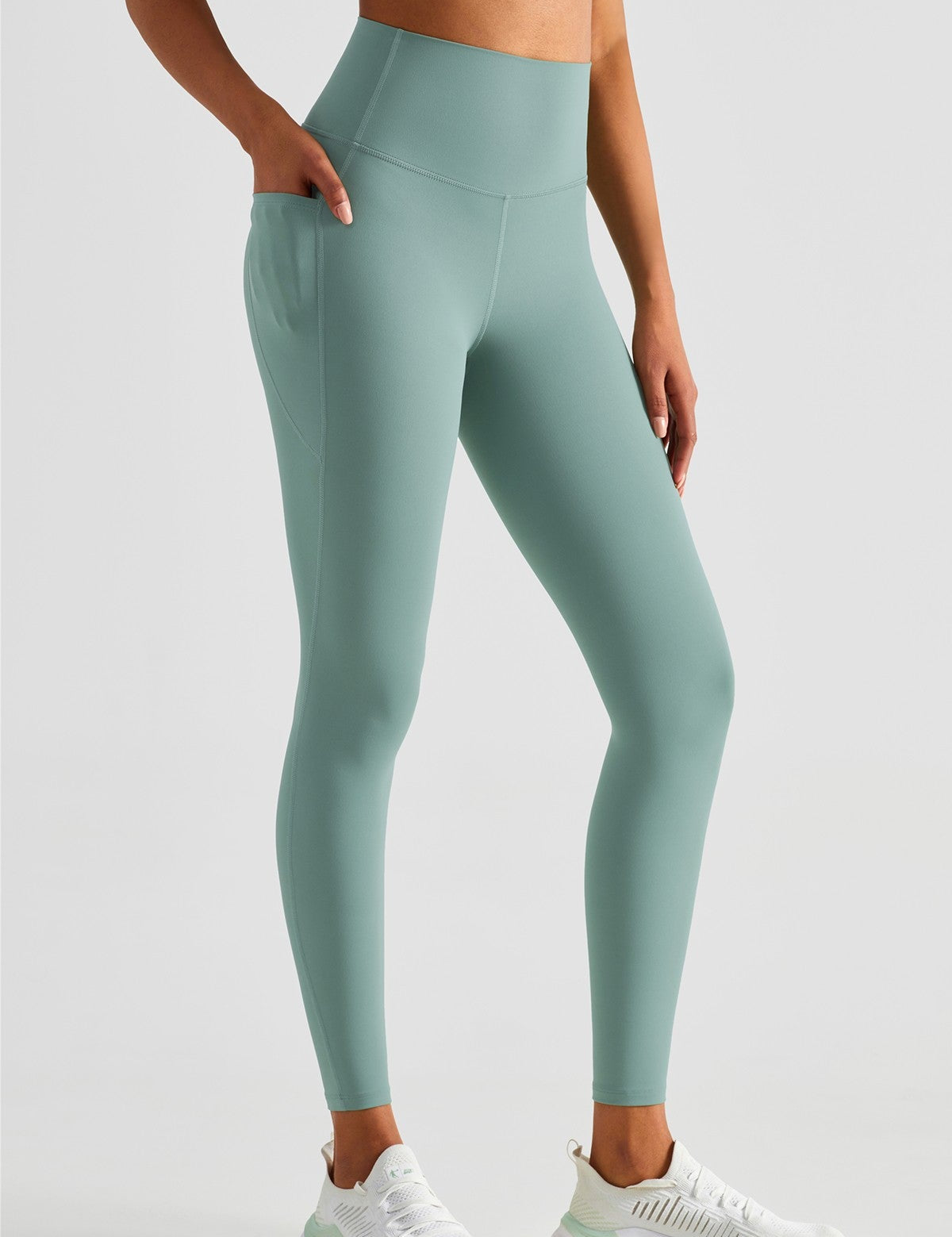 High Waist Yoga Leggings with Pockets by bornfocus