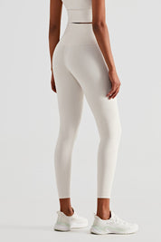 High-Rise No Front Seam Leggings by bornfocus