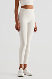 High-Rise No Front Seam Leggings by bornfocus