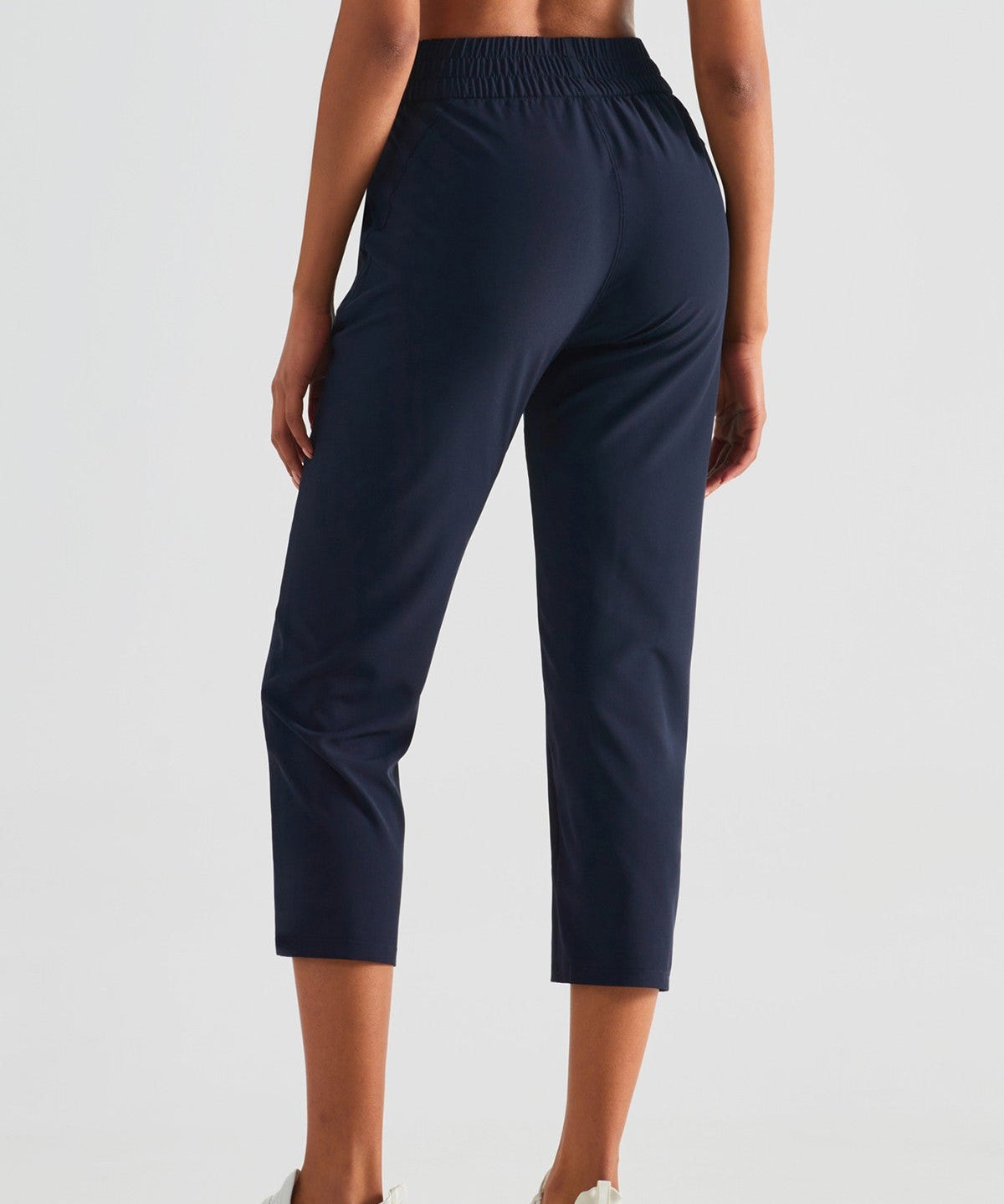 UPF 50+ Tapered Crop Pants with Pockets by bornfocus