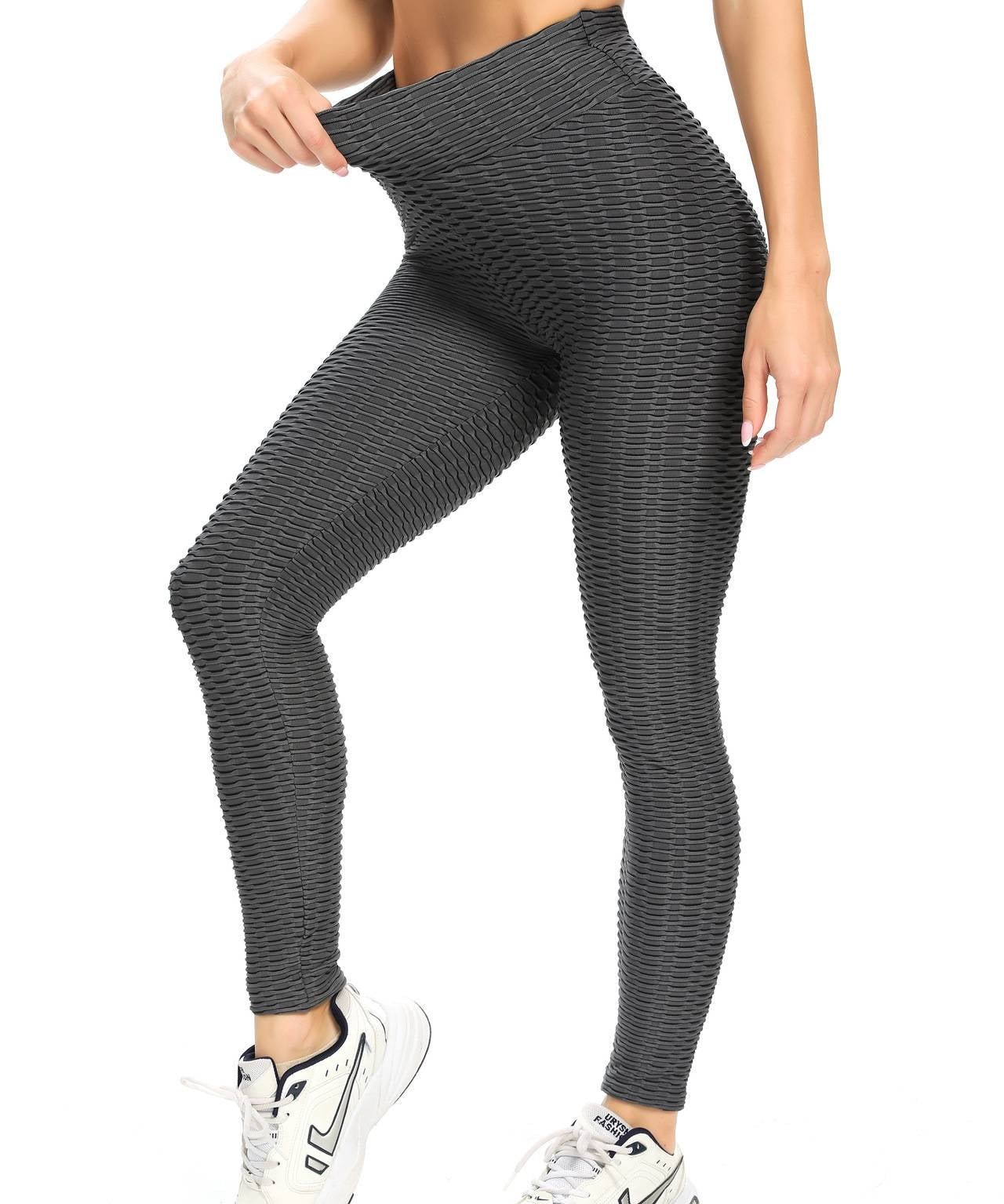 Tummy Control Butt Lifting Anti Cellulite Leggings by bornfocus