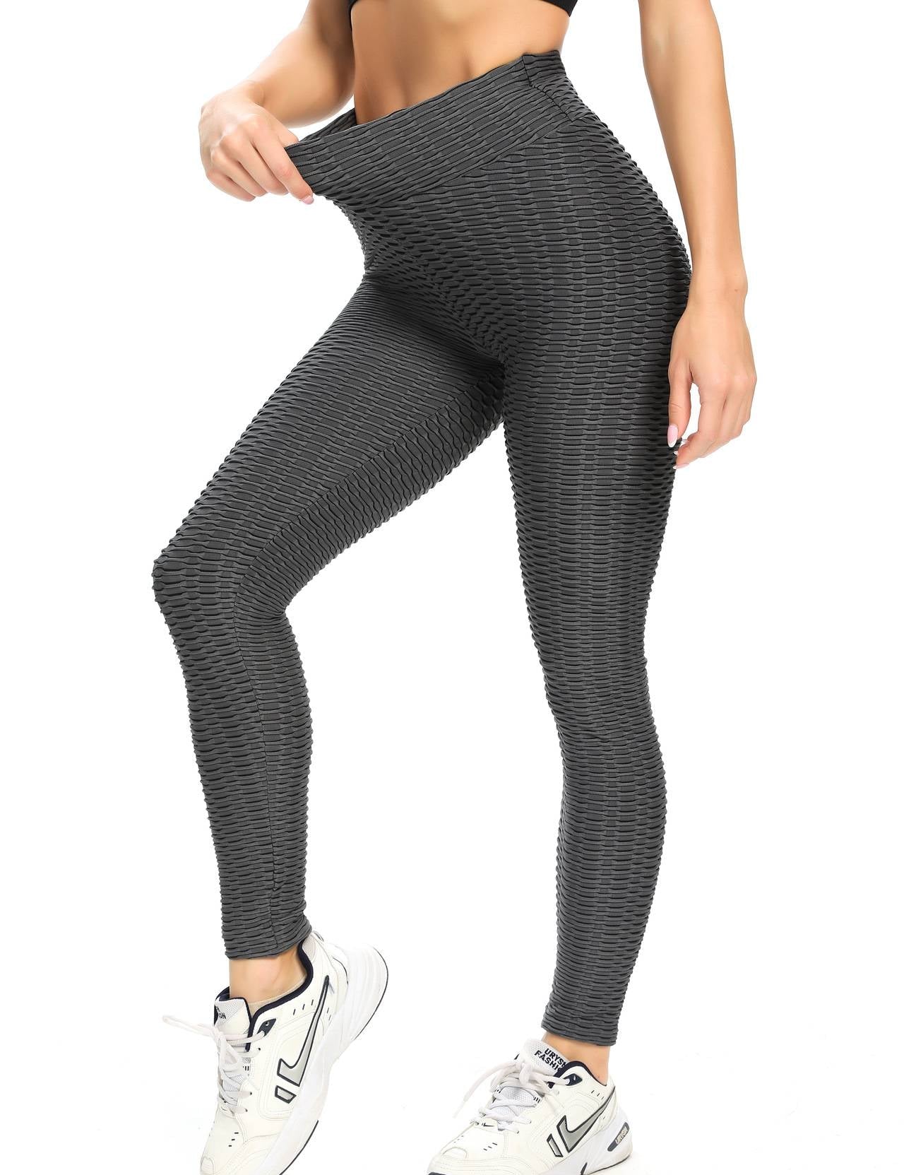 Tummy Control Butt Lifting Anti Cellulite Leggings by bornfocus