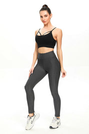 Tummy Control Butt Lifting Anti Cellulite Leggings by bornfocus