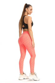 High Waisted Ruched Butt Lifting Leggings by bornfocus