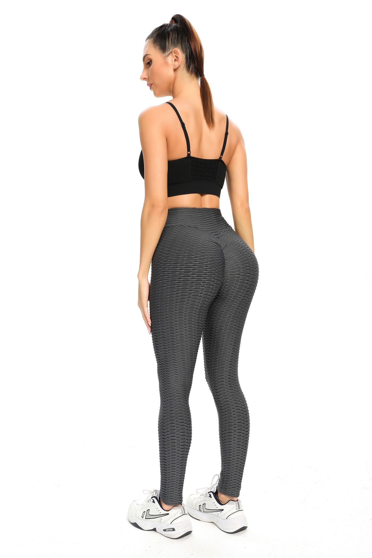 Tummy Control Butt Lifting Anti Cellulite Leggings by bornfocus