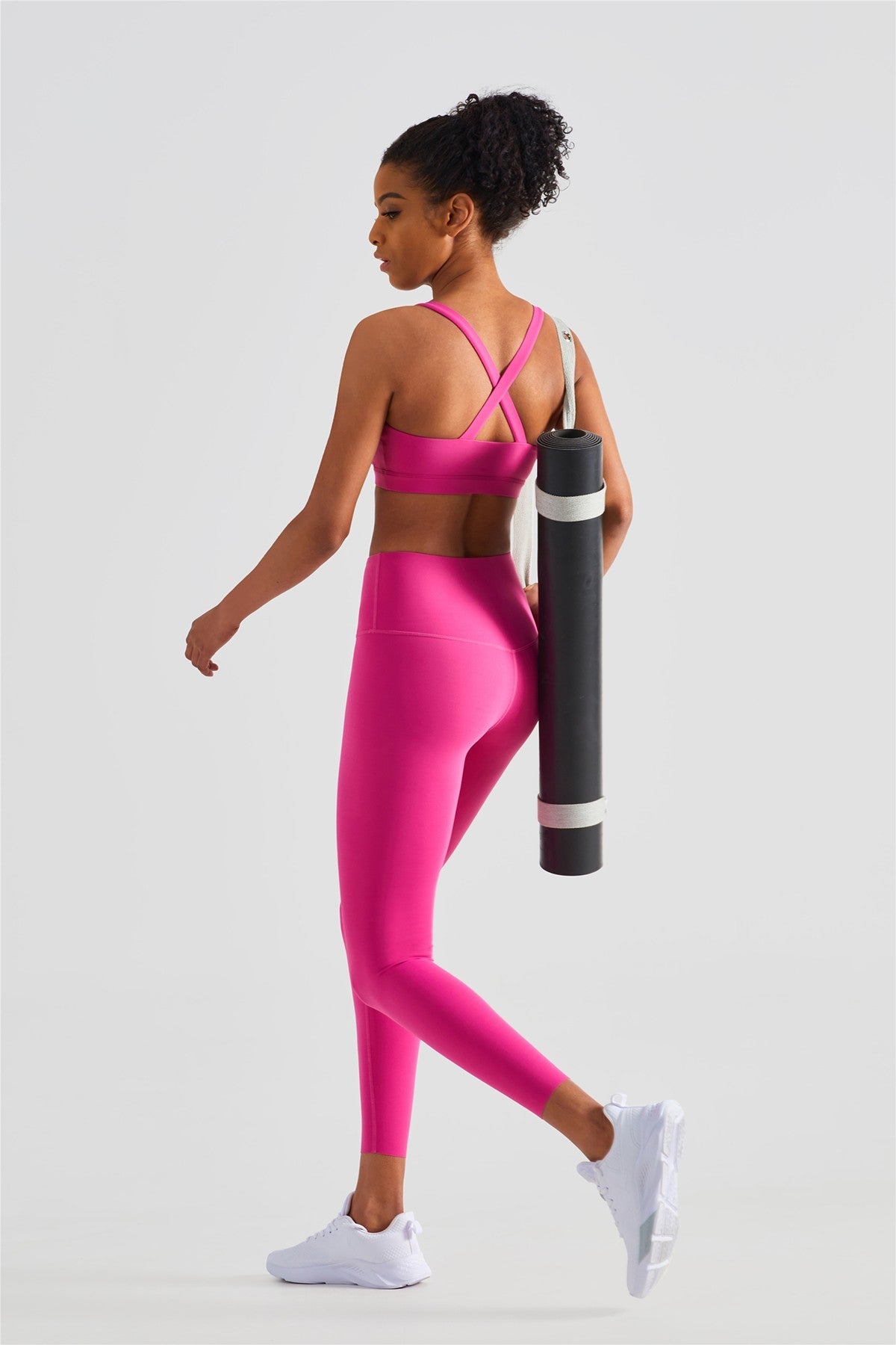 High-Rise Yoga Leggings by bornfocus