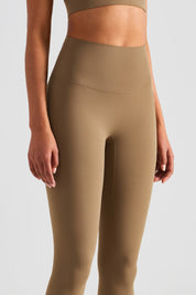 High-Rise No Front Seam Leggings by bornfocus