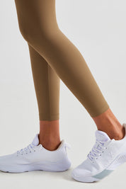 High-Rise No Front Seam Leggings by bornfocus