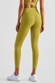 High-Rise No Front Seam Leggings by bornfocus