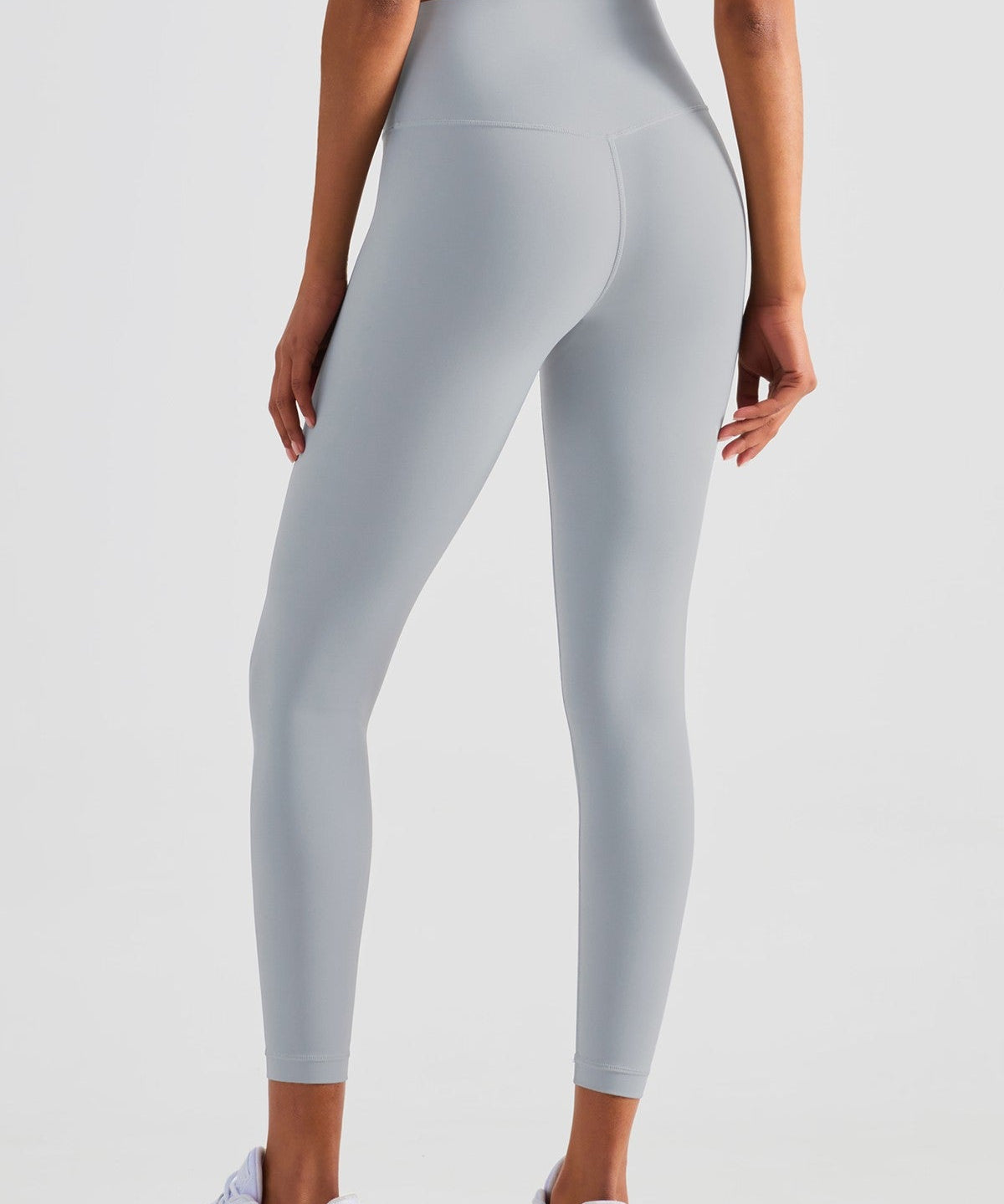 High-Rise No Front Seam Leggings by bornfocus