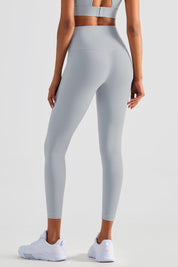 High-Rise No Front Seam Leggings by bornfocus