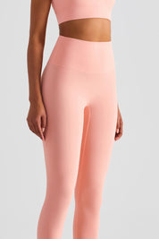 High-Rise No Front Seam Leggings by bornfocus