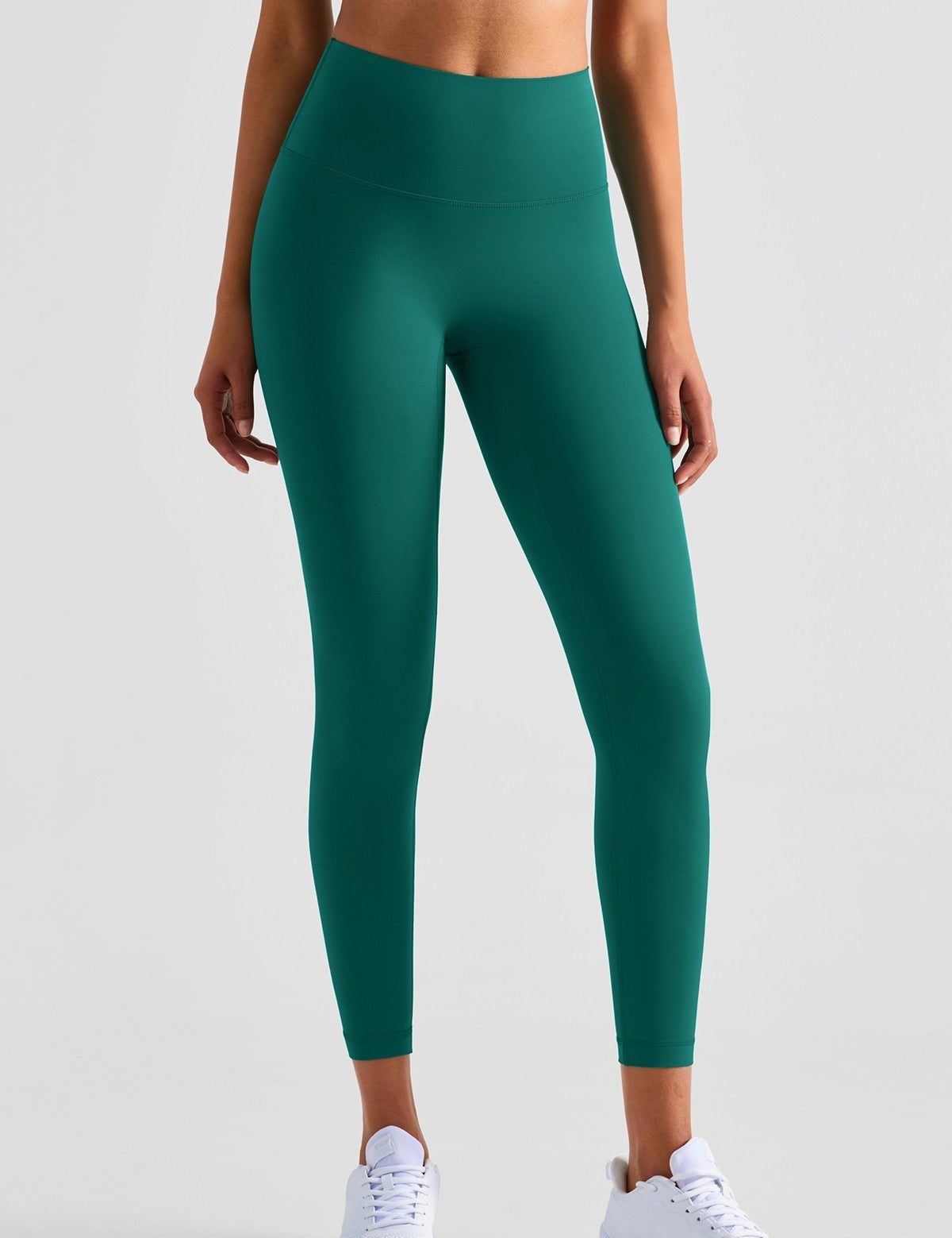 High-Rise No Front Seam Leggings by bornfocus