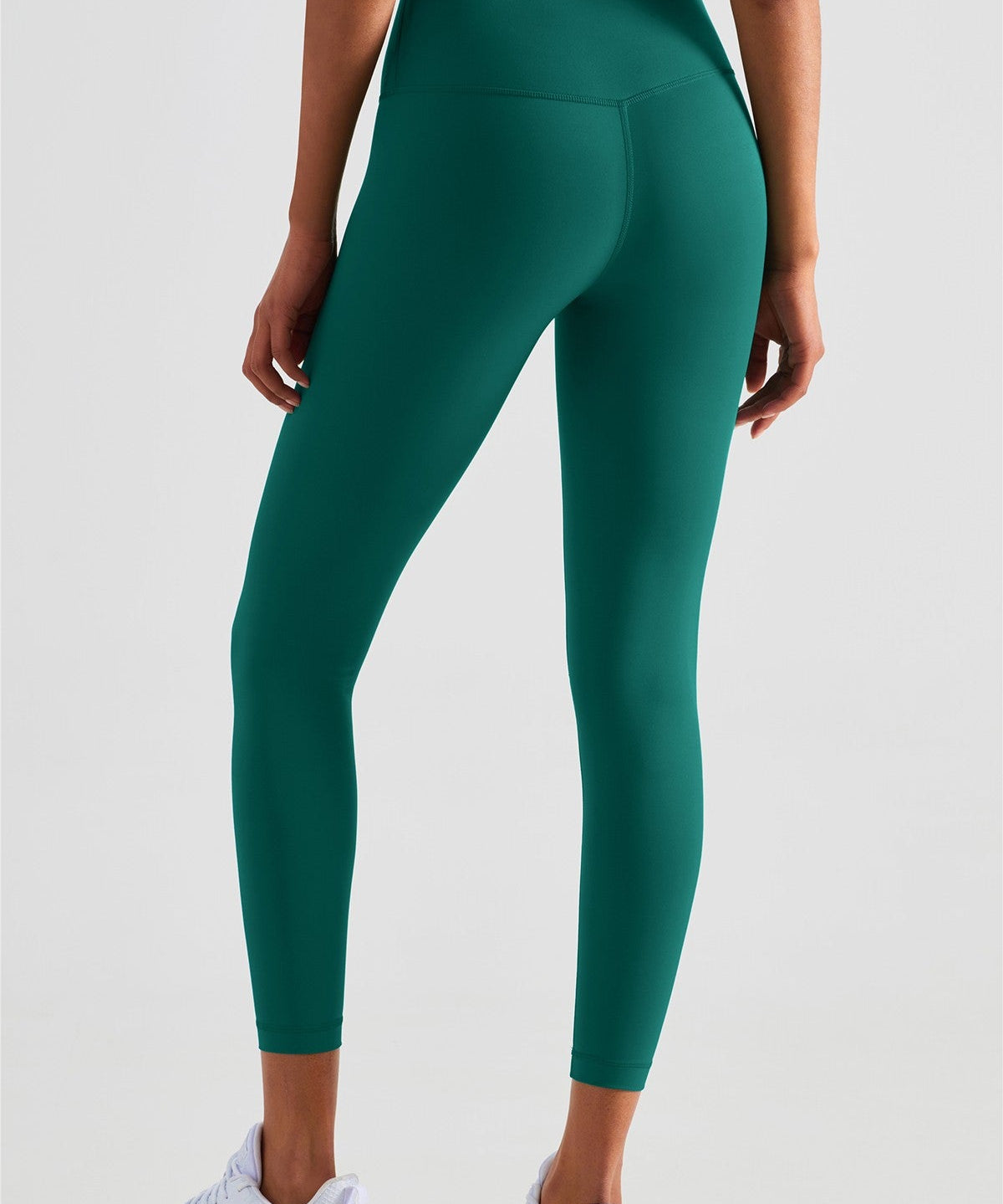 High-Rise No Front Seam Leggings by bornfocus