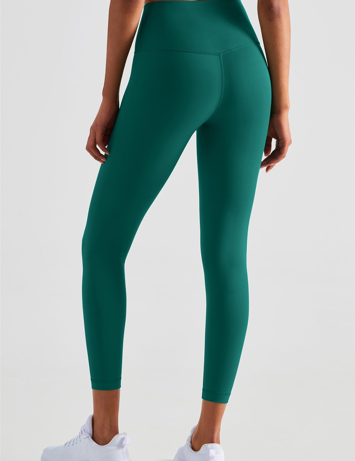 High-Rise No Front Seam Leggings by bornfocus