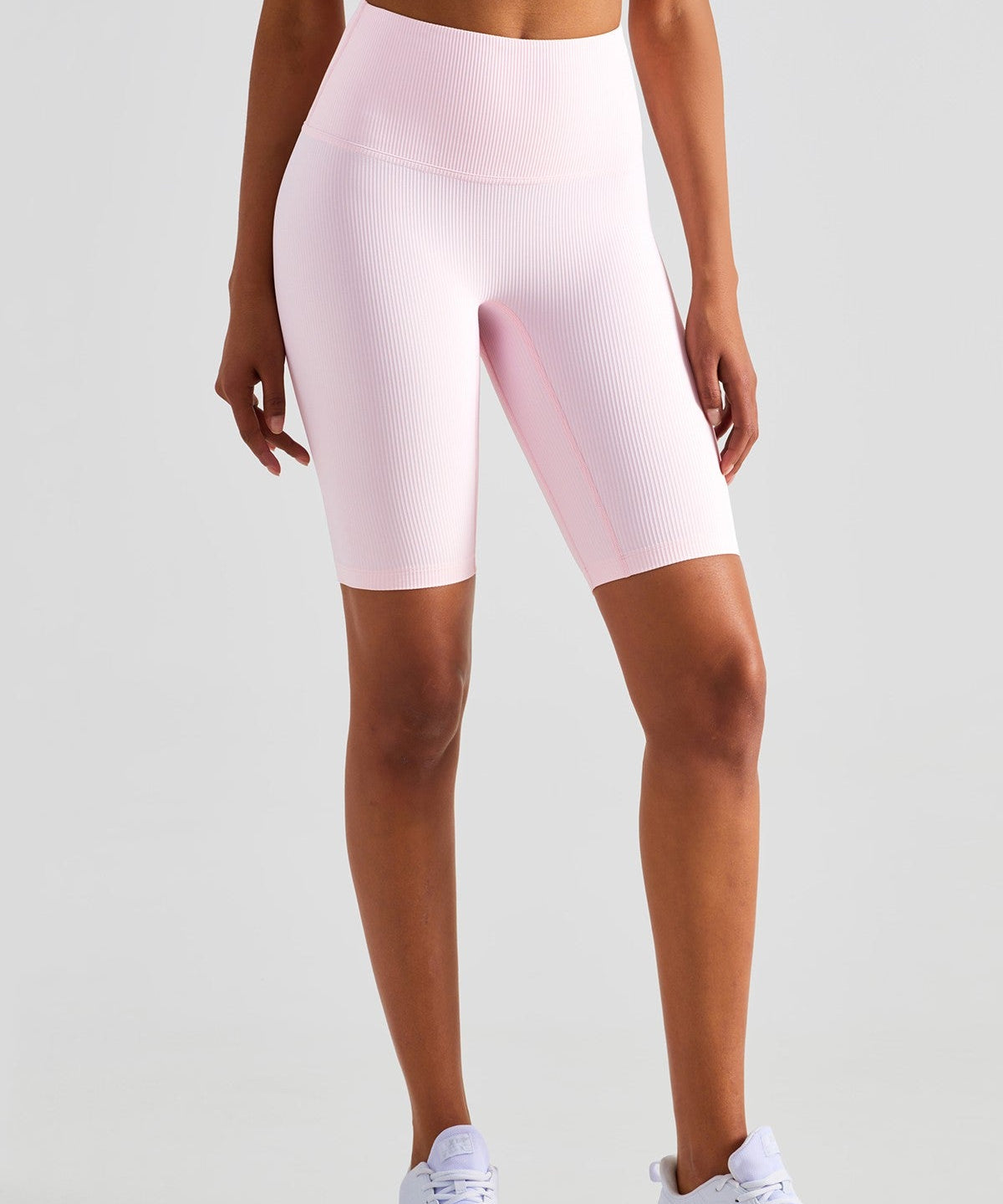 Ribbed Seamless Yoga Shorts by bornfocus