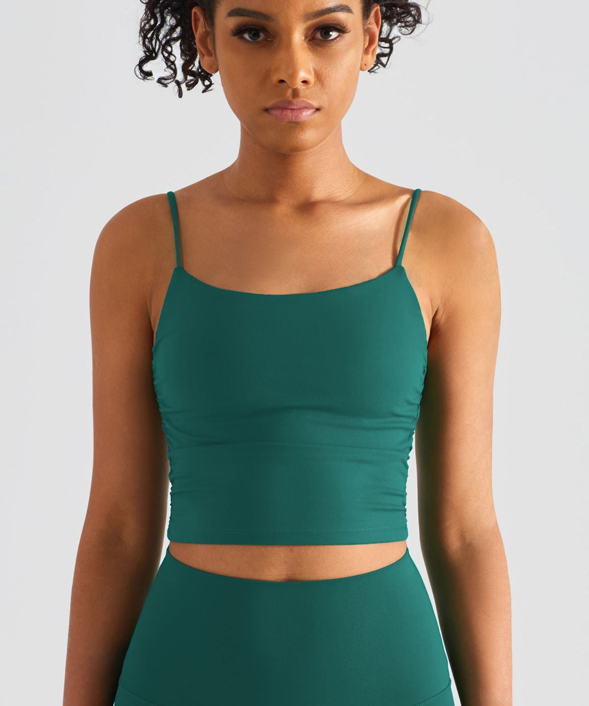 Spaghetti Strap Sports Camisole by bornfocus