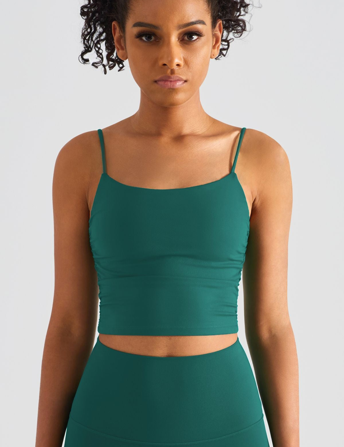 Spaghetti Strap Sports Camisole by bornfocus