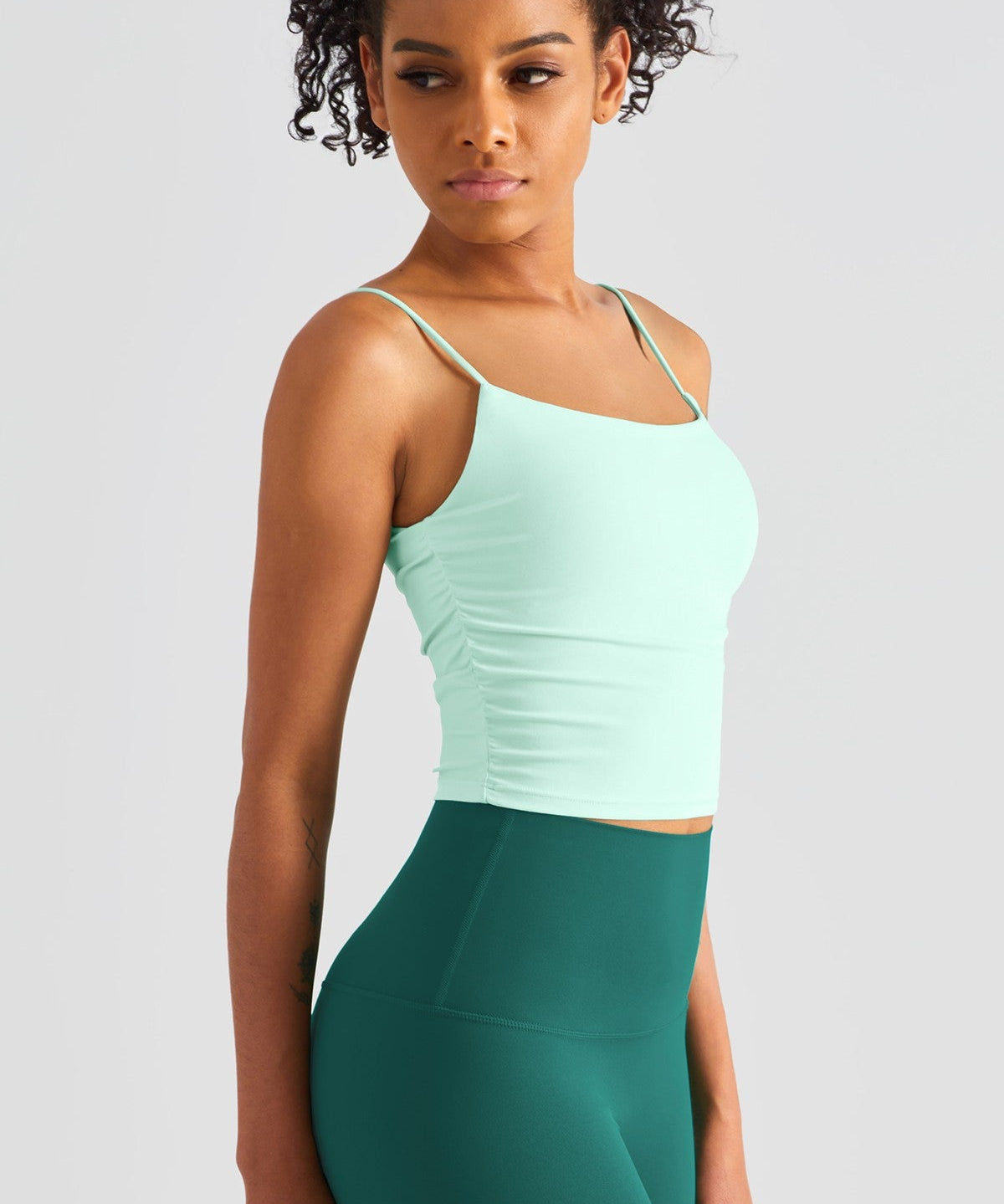 Spaghetti Strap Sports Camisole by bornfocus