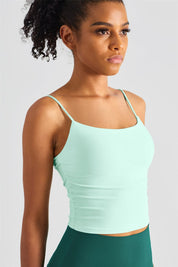 Spaghetti Strap Sports Camisole by bornfocus