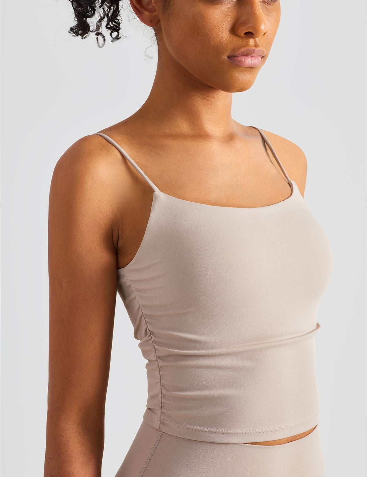 Spaghetti Strap Sports Camisole by bornfocus