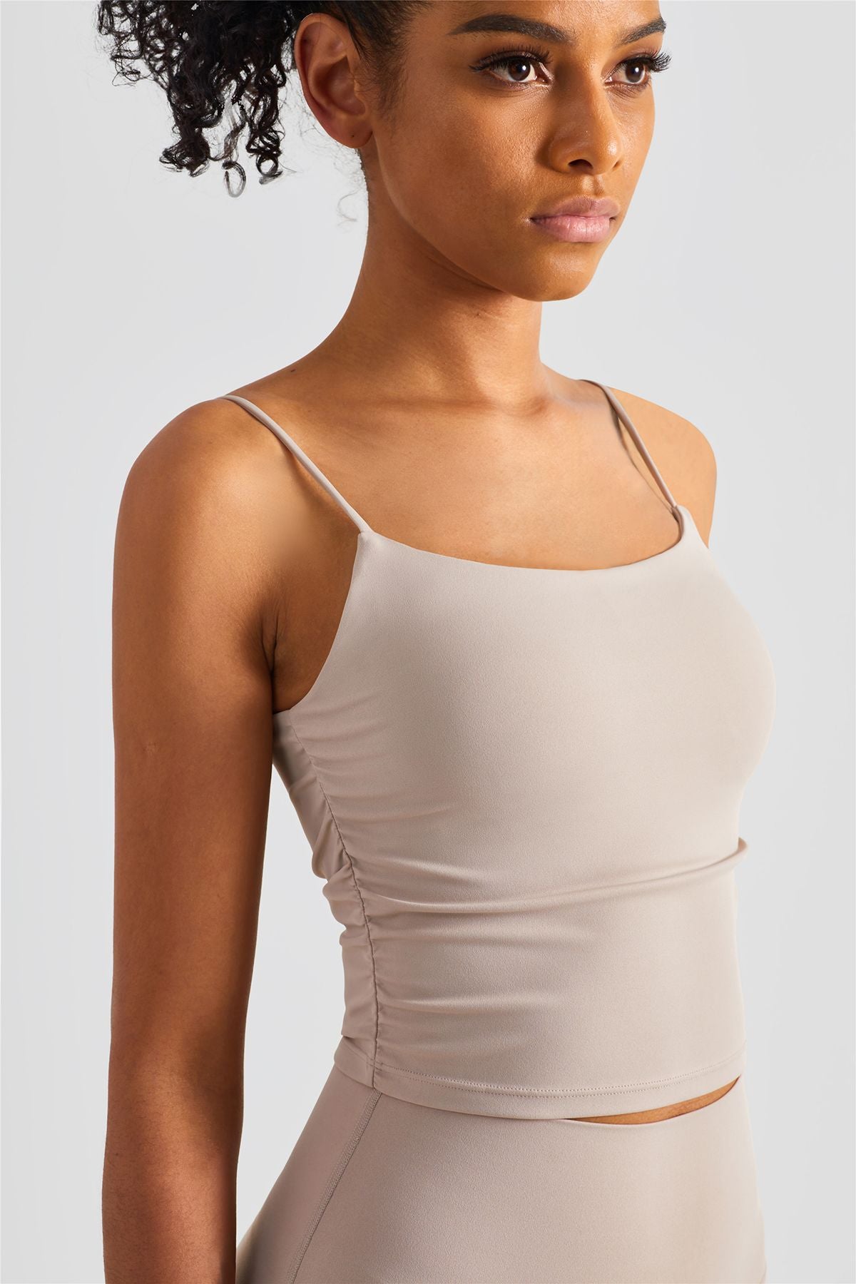 Spaghetti Strap Sports Camisole by bornfocus