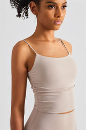 Spaghetti Strap Sports Camisole by bornfocus