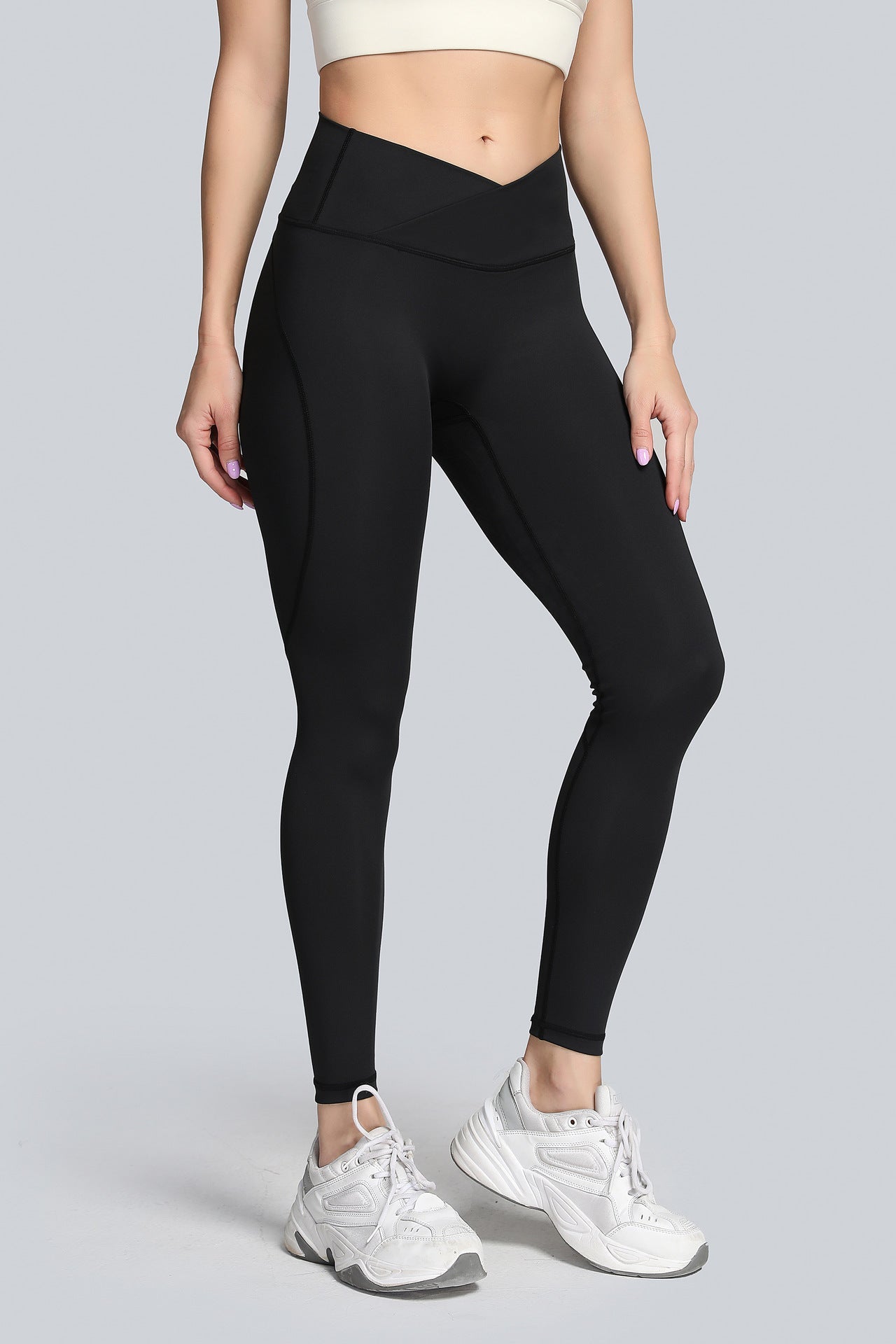 V-Waist Multi Sport Leggings by bornfocus