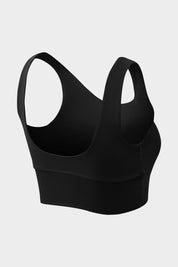 Wide Hem Push-Ups Bra Light Support by bornfocus