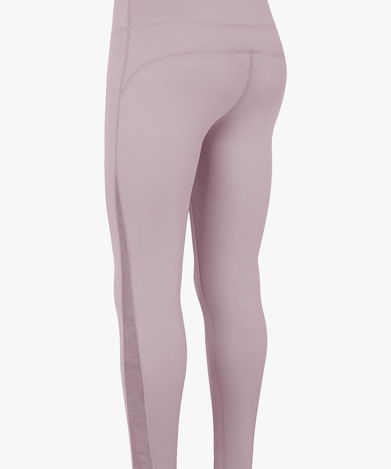 High Waist Workout Leggings with Mesh Inserts by bornfocus