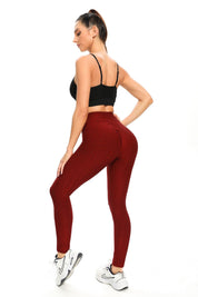 Tummy Control Butt Lifting Anti Cellulite Leggings by bornfocus