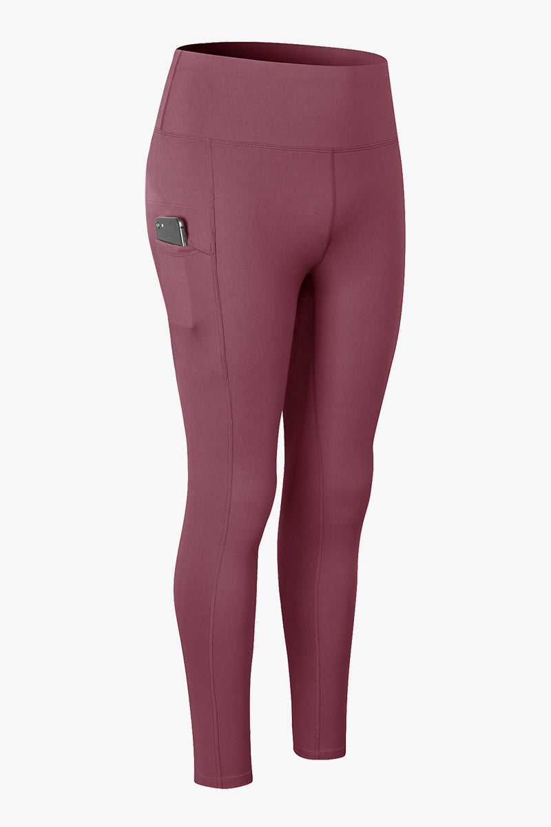 High-Waist Leggings with Pockets by bornfocus